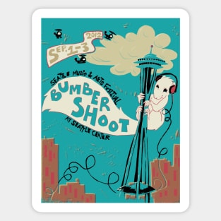 Bumbershoot Poster Sticker